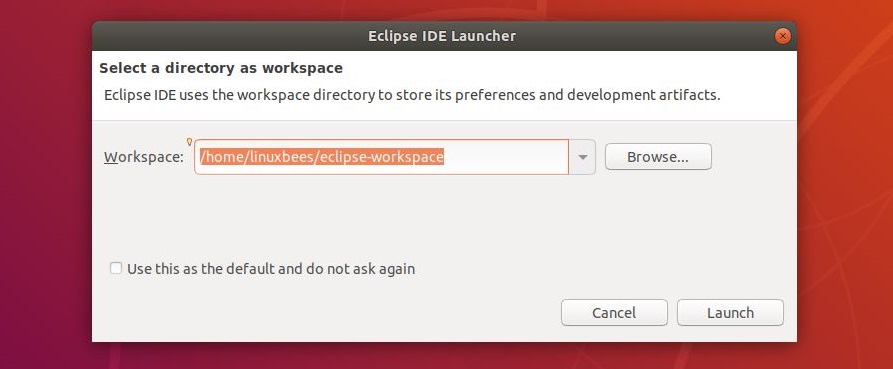 Set Up Workspace on Eclipse